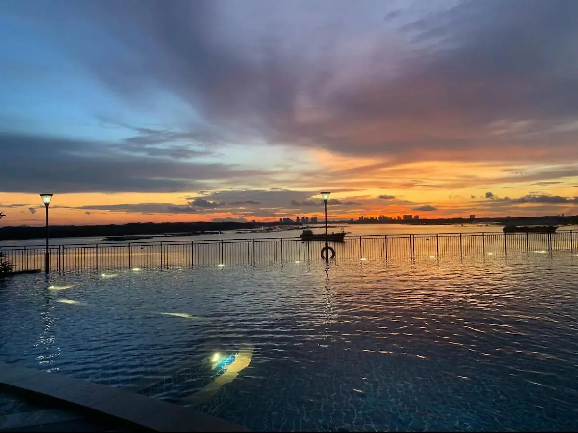公寓 新山Full Sea View Country Garden Danga Bay 11-13Pax公寓