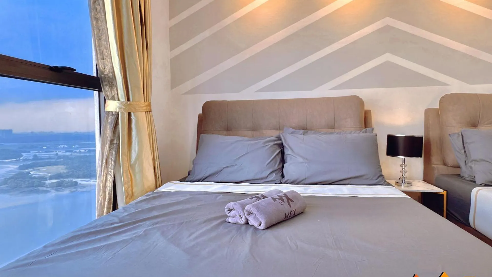 公寓 新山Full Sea View Country Garden Danga Bay 11-13Pax公寓
