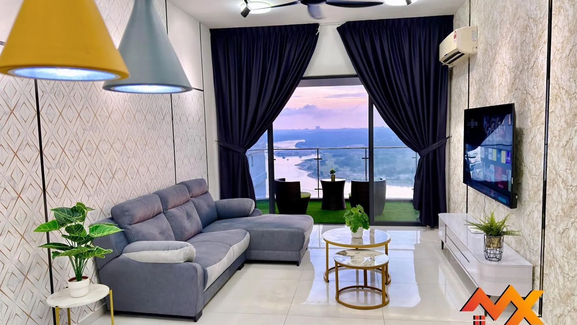 新山Full Sea View Country Garden Danga Bay 11-13Pax公寓 公寓