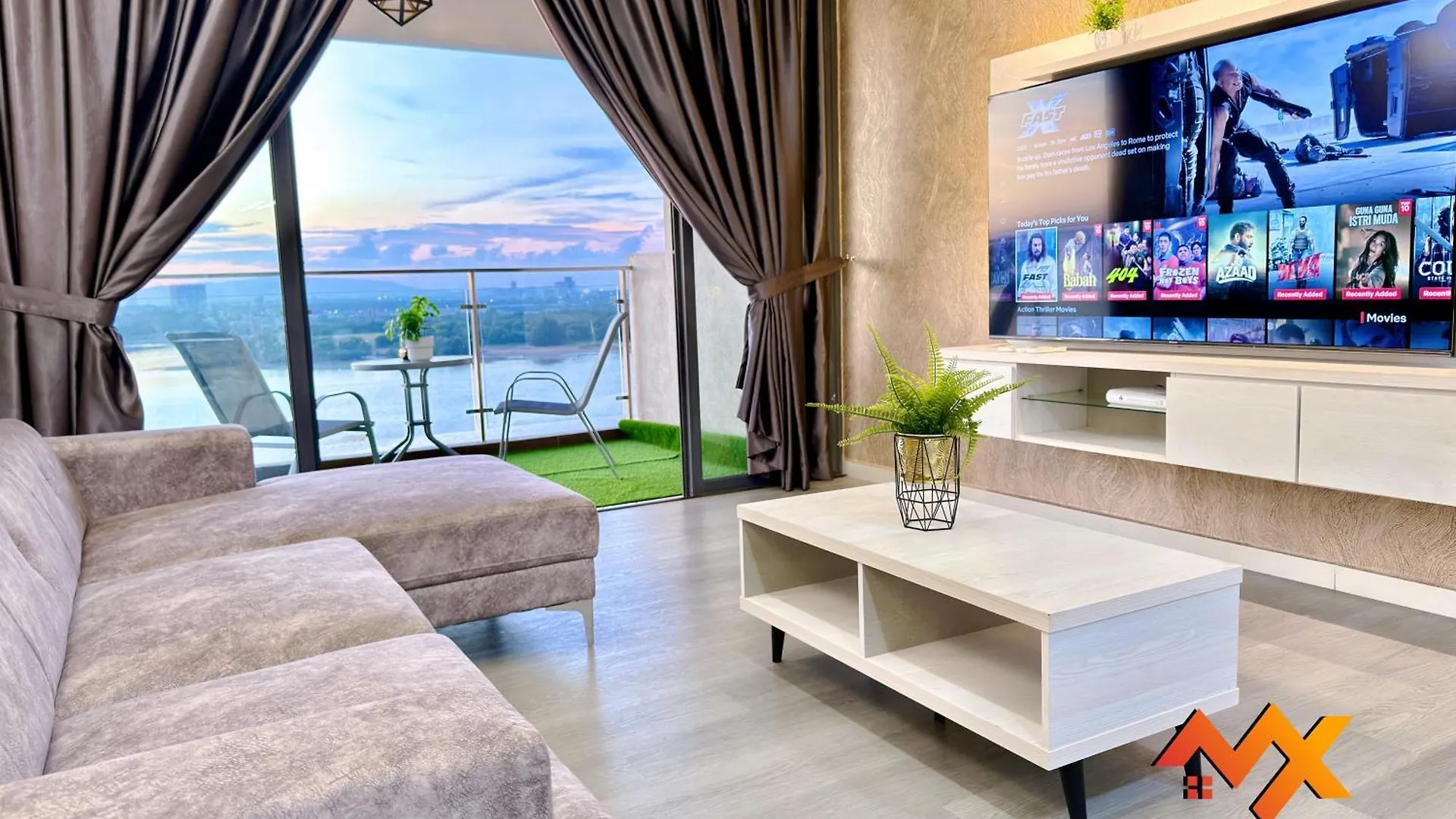Full Sea View Country Garden Danga Bay 11-13Pax Apartment Johor Bahru