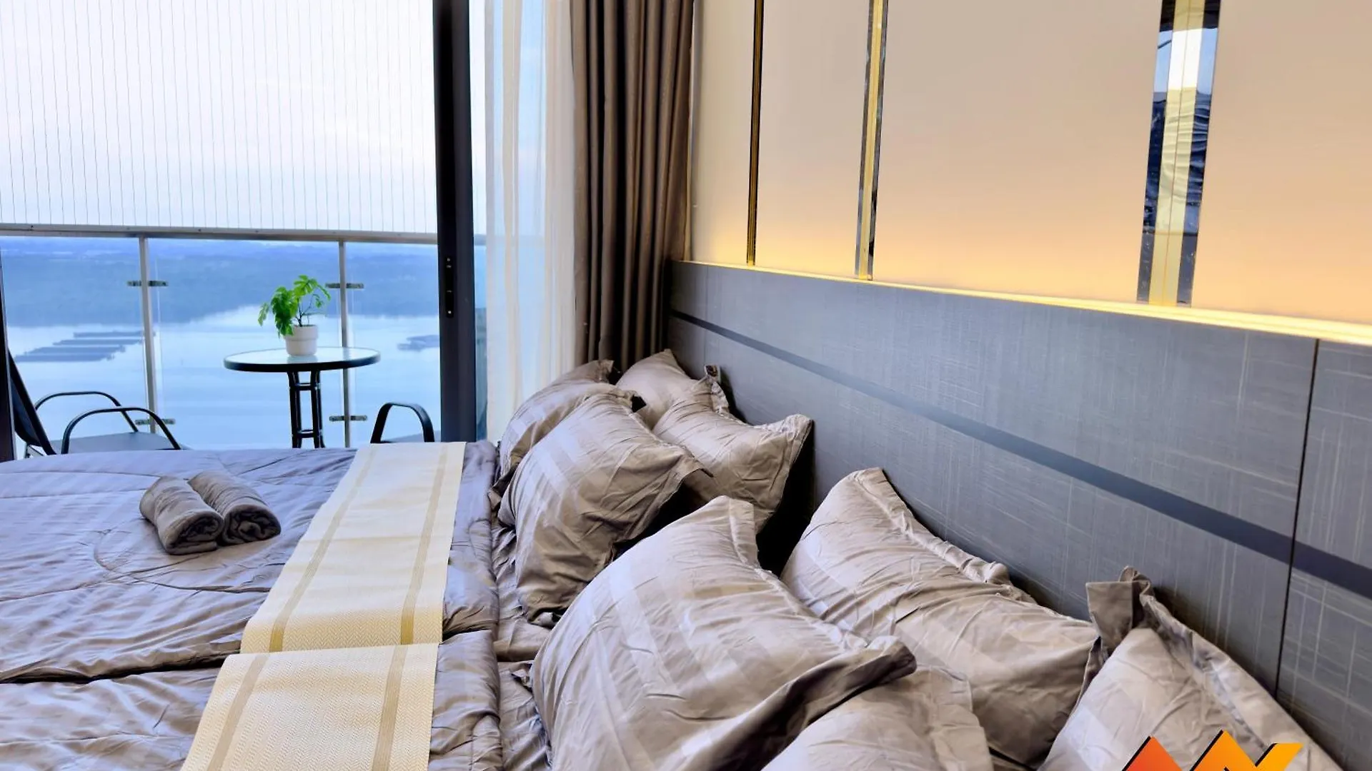 조호르 바루 Full Sea View Country Garden Danga Bay 11-13Pax 아파트 0*, 조호르 바루