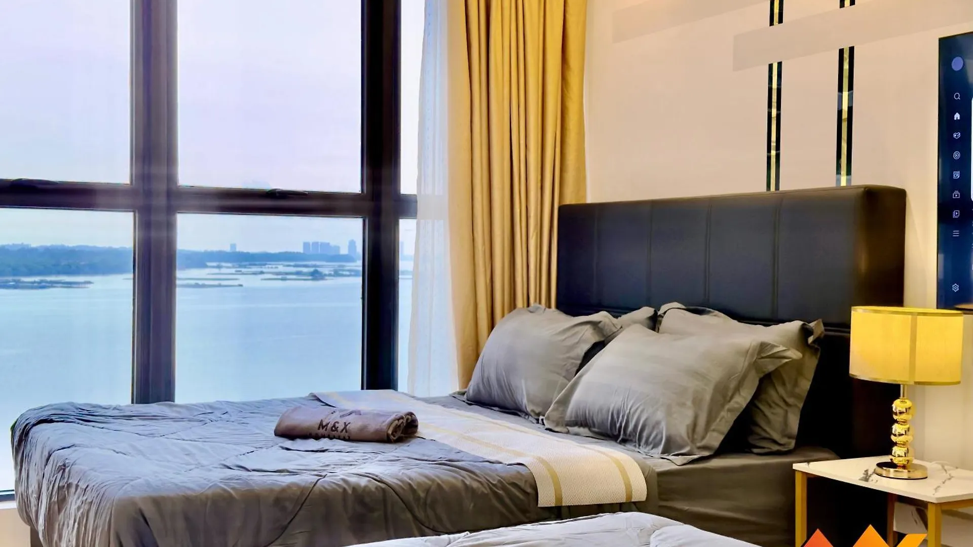 조호르 바루 Full Sea View Country Garden Danga Bay 11-13Pax 아파트