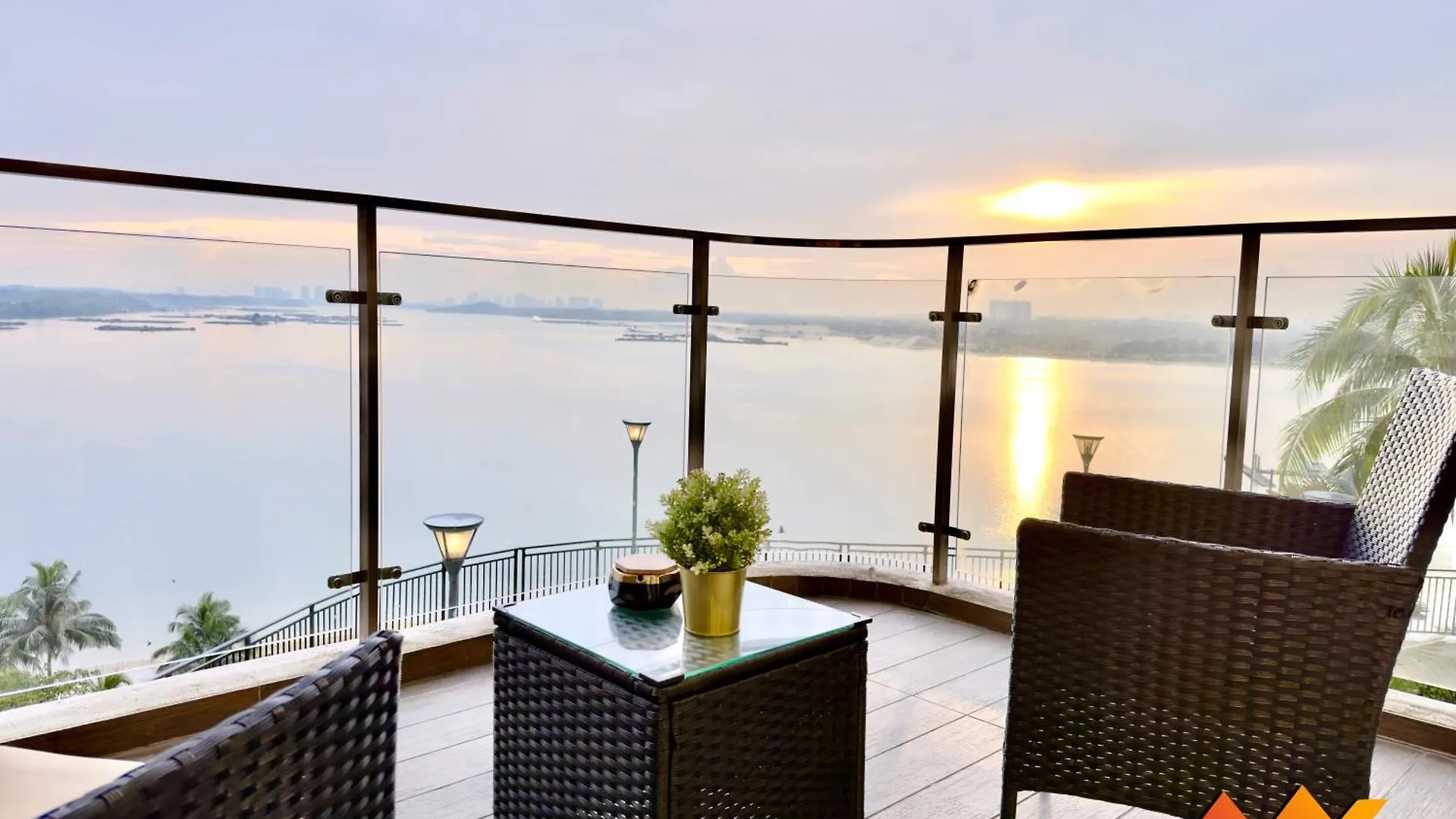 조호르 바루 Full Sea View Country Garden Danga Bay 11-13Pax 아파트 말레이시아