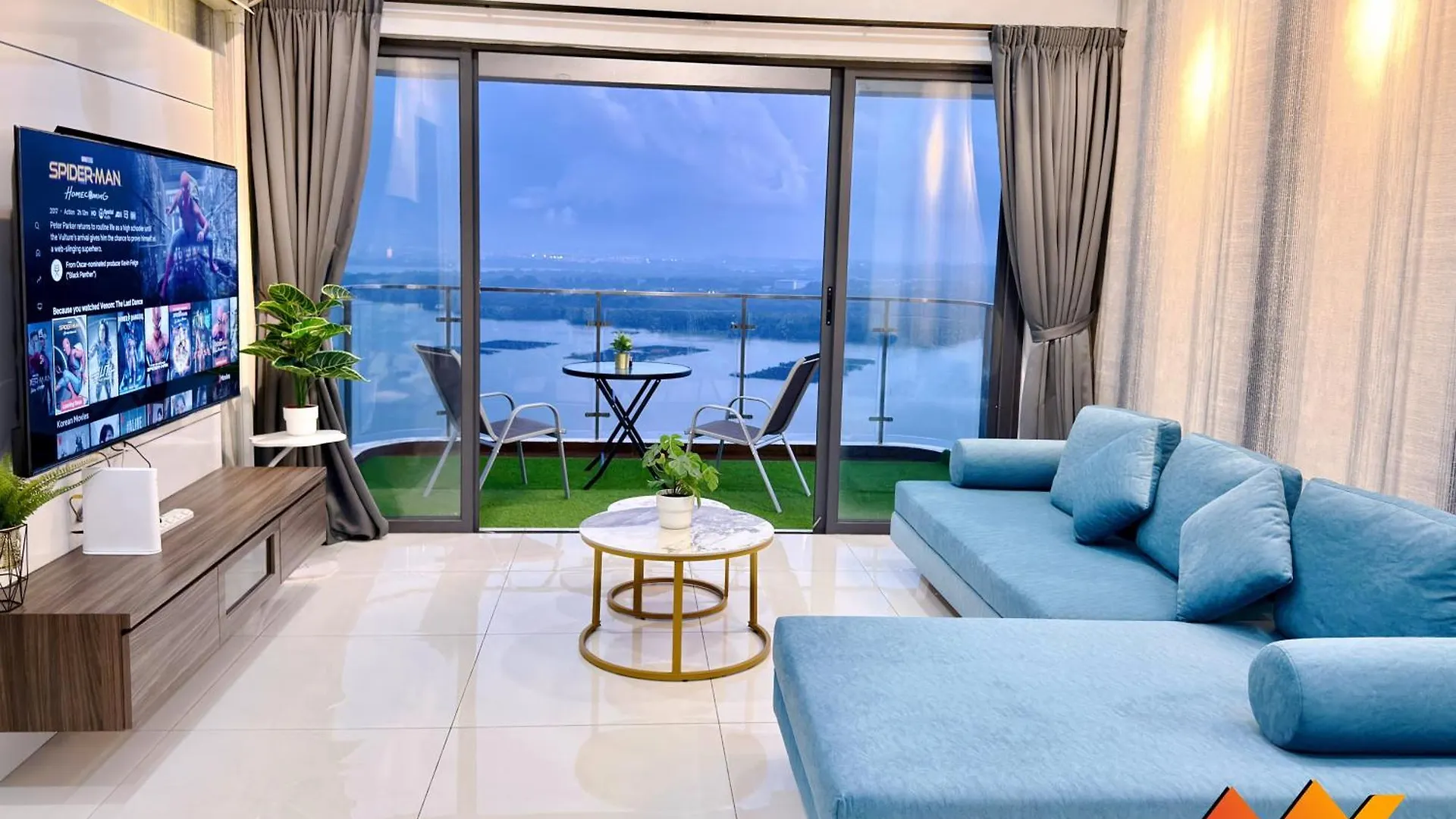 조호르 바루 Full Sea View Country Garden Danga Bay 11-13Pax 아파트 조호르 바루