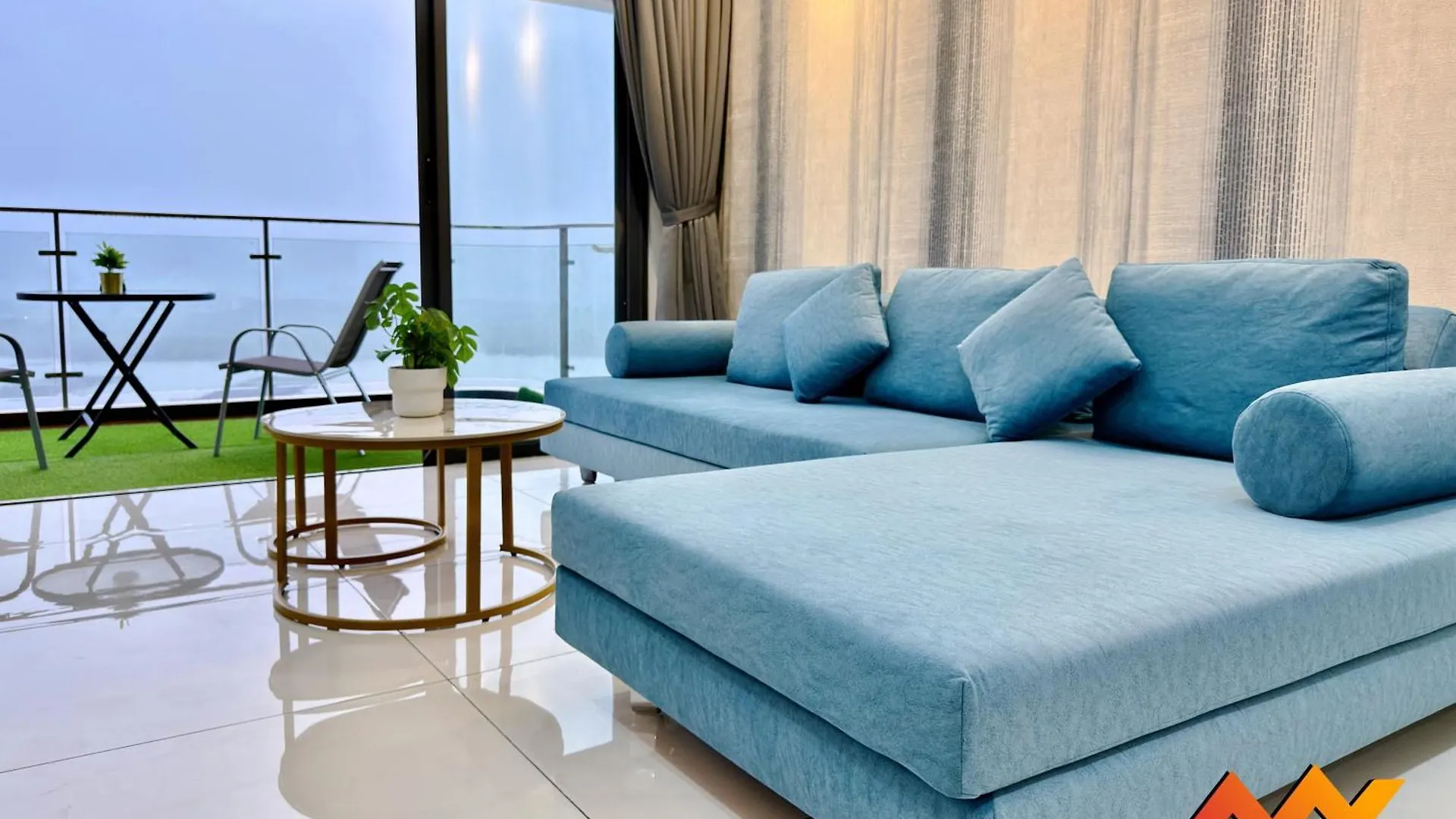 조호르 바루 Full Sea View Country Garden Danga Bay 11-13Pax 아파트
