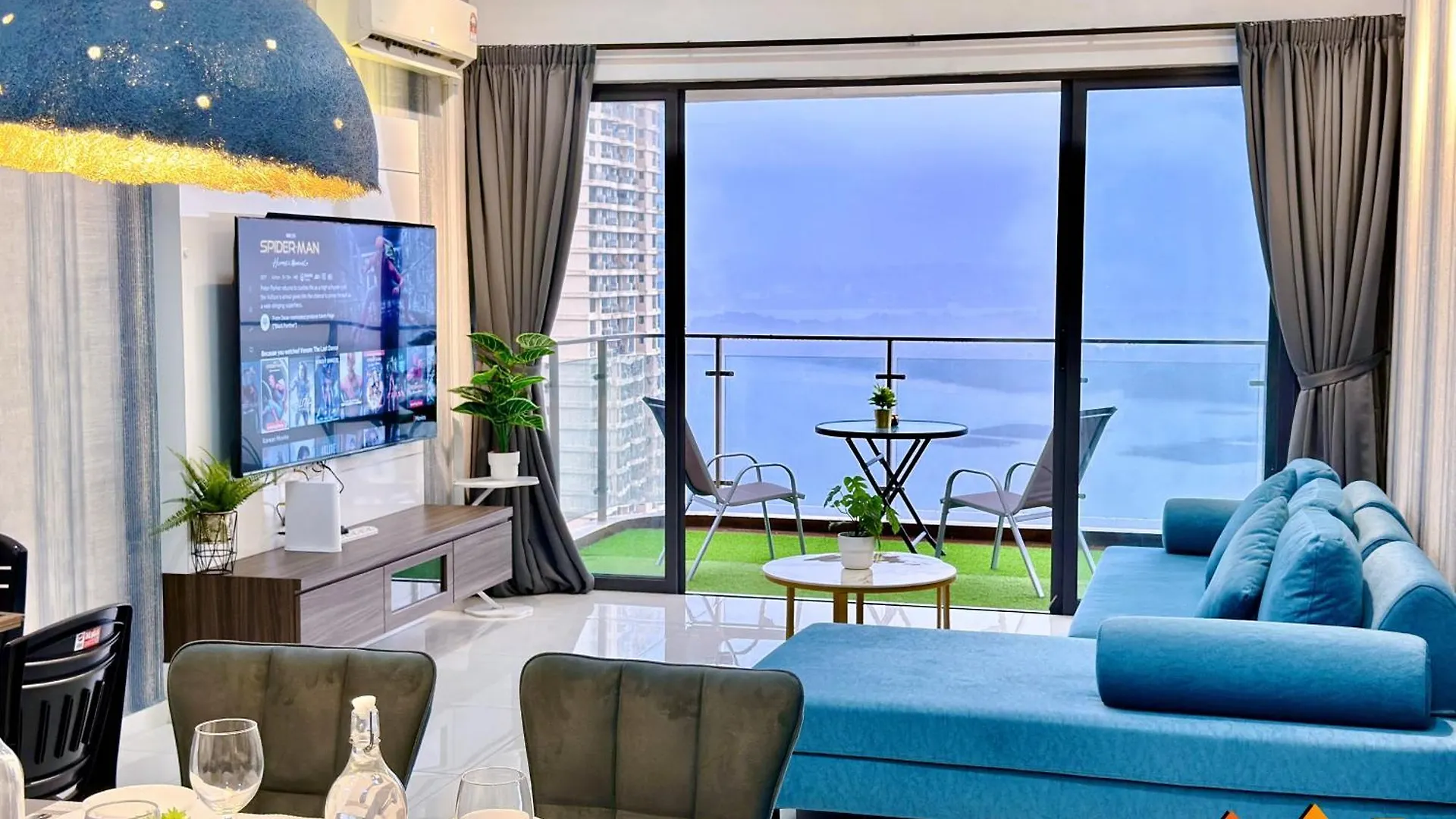 조호르 바루 Full Sea View Country Garden Danga Bay 11-13Pax 아파트