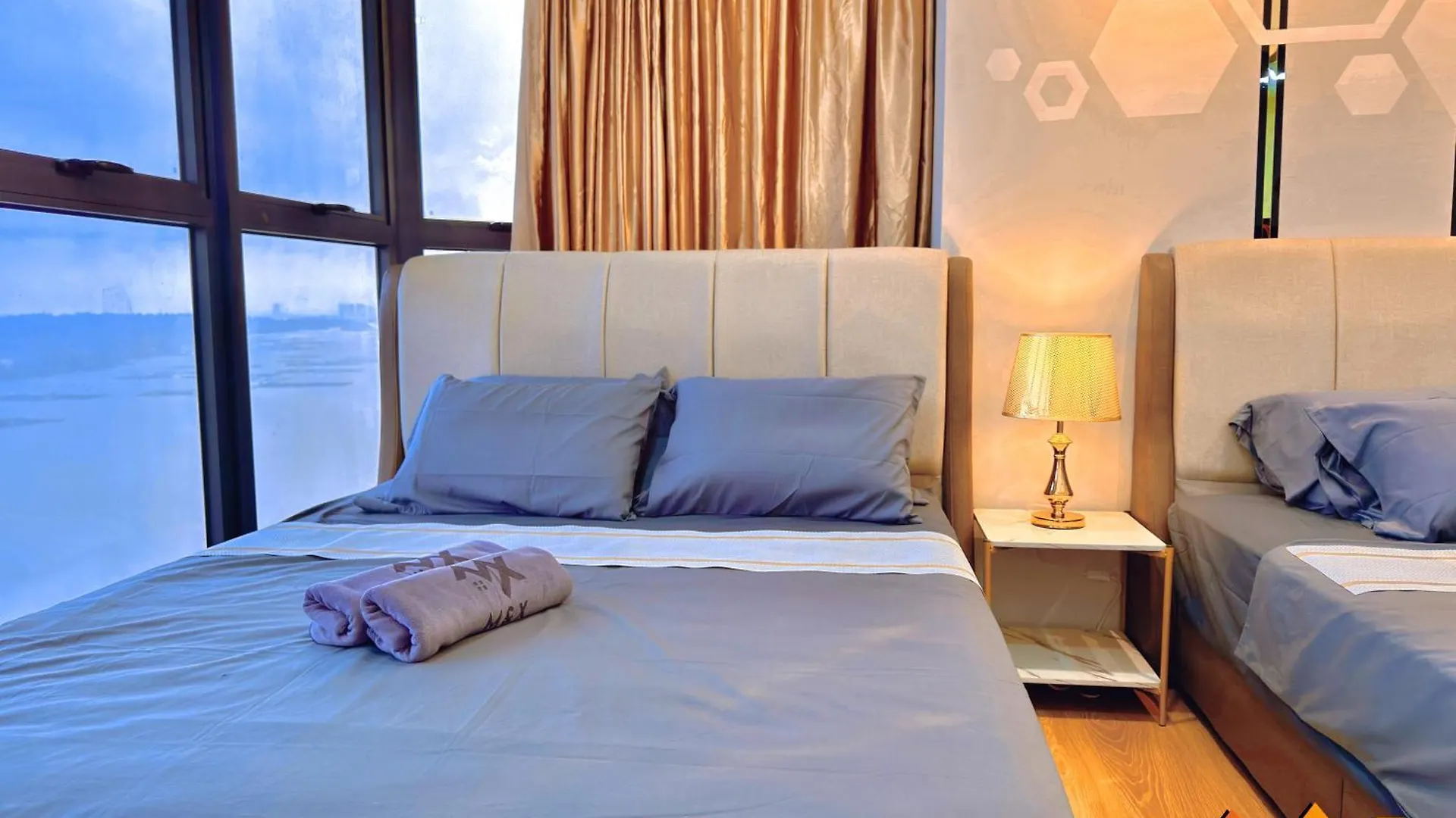 Full Sea View Country Garden Danga Bay 11-13Pax Apartment Johor Bahru 0*,
